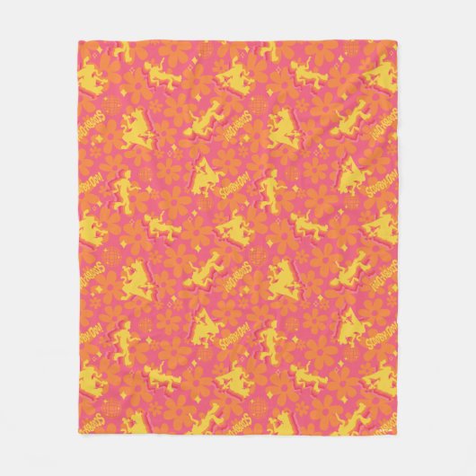 Couverture Polaire Motif Scooby-Doo Disco super (Devant)