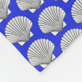 Couverture Polaire Motif Shell (Coin)