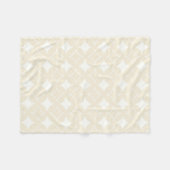 Couverture Polaire Motif shippo beige (Devant (Horizontal))
