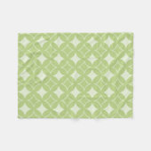 Couverture Polaire Motif shippo vert olive (Devant (Horizontal))