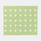 Couverture Polaire Motif shippo vert olive (Devant (Horizontal))