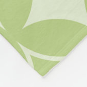 Couverture Polaire Motif shippo vert olive (Coin)