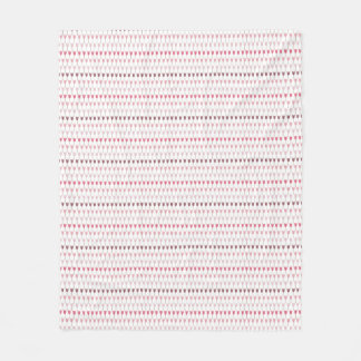 Couverture Polaire Motif simple de tulipe rose