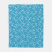 Couverture Polaire Motif simple moderne (Devant)