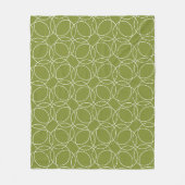 Couverture Polaire Motif simple moderne (Devant)