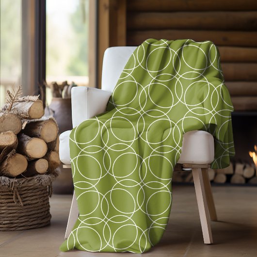 Couverture Polaire Motif simple moderne