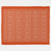 Couverture Polaire Motif solaire slave traditionnel (Devant (Horizontal))