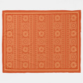Couverture Polaire Motif solaire slave traditionnel (Devant (Horizontal))