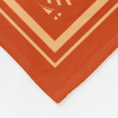 Couverture Polaire Motif solaire slave traditionnel (Coin)