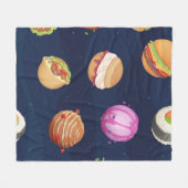 Couverture Polaire Motif spatial (Devant (Horizontal))