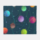 Couverture Polaire Motif spatial (Devant (Horizontal))