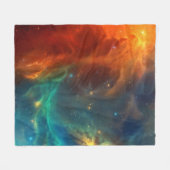 Couverture Polaire Motif spatial (Devant (Horizontal))