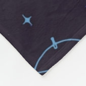 Couverture Polaire Motif spatial (Coin)