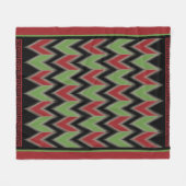 Couverture Polaire Motif Spike 2 (Devant (Horizontal))