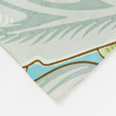 Couverture Polaire Motif St James (par William Morris) (Coin)