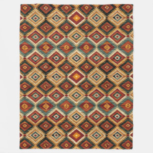Couverture Polaire Motif sud-ouest