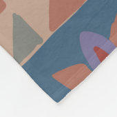 Couverture Polaire Motif Talavera. Un patchwork indien. Nom turc (Coin)