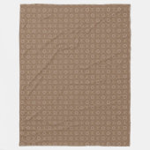 Couverture polaire Motif Tan (Devant)
