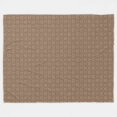 Couverture polaire Motif Tan (Devant (Horizontal))