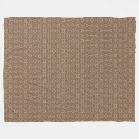 Couverture polaire Motif Tan (Devant (Horizontal))