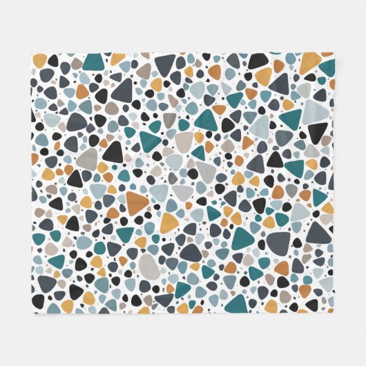 Couverture Polaire Motif Terrazzo (Devant (Horizontal))