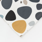 Couverture Polaire Motif Terrazzo (Coin)