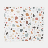 Couverture Polaire Motif Terrazzo (Devant (Horizontal))