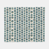 Couverture Polaire Motif terrestre (Devant (Horizontal))
