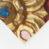 Couverture Polaire Motif thaïlandais à l'intérieur du mur de Templeth (Coin)