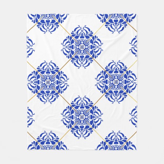 Couverture Polaire Motif traditionnel espagnol sans couture. Cérami e (Devant)