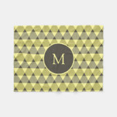 Couverture Polaire Motif triangles (Devant (Horizontal))