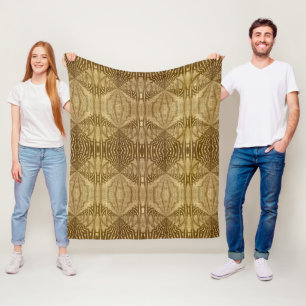 Couverture Polaire Motif tribal