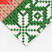 Couverture Polaire Motif tronqué (Coin)