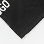 Couverture Polaire Motif unique avec logo/image téléchargée (Coin)