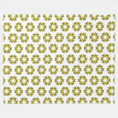 Couverture Polaire Motif Vert Olive (Devant (Horizontal))