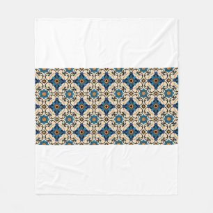 Couverture Polaire Motif vintage sans soudure. Ornement ethnique colo