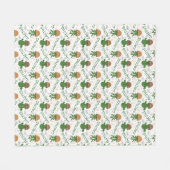 Couverture Polaire Motif Wild Cactus (Devant (Horizontal))