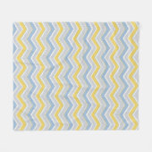 Couverture Polaire Motif Zigzag (Devant (Horizontal))