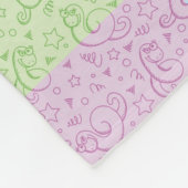 Couverture Polaire motifs avec des serpents (Coin)