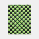 Couverture Polaire Motifs de balle de tennis (Devant)