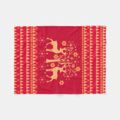 Couverture Polaire Motifs de Noël (Devant (Horizontal))