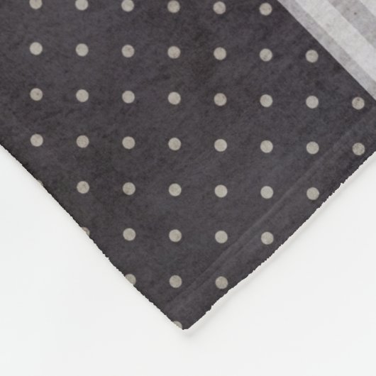 Couverture Polaire Motifs mélangés de drapeau d'as (Coin)