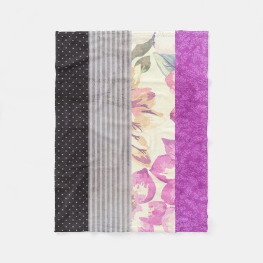 Couverture Polaire Motifs mélangés de drapeau d'as (Devant)