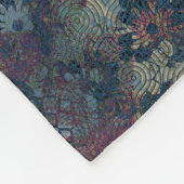 Couverture Polaire Motifs sales avec le patchwork malpropre des (Coin)