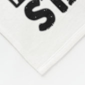 Couverture Polaire Motivationnel Rester Positif Squelette Grim Reaper (Coin)