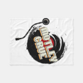 Couverture Polaire Mötley Crüe Vinyl Vintage (Devant (Horizontal))