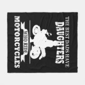 Couverture Polaire motocyclette fille de meilleur pads (Devant (Horizontal))