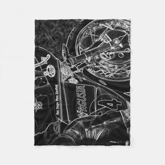 Couverture Polaire Motorcycle 1 fbcna (Devant)