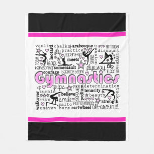 Couverture Polaire Mots 2 de gymnastique