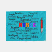 Couverture Polaire Mots de description couvrants d'ouatine (Devant (Horizontal))